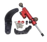 HUVNEXA for Dualtron, for Thunder, 3 DT3, Scooter électrique Direction réglable stabilisateur Amortisseur Support de Montage Kit Accessoires Accessoire pour Scooter(Black 1)