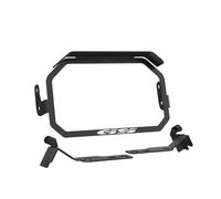 HUVNEXA For, for F750GS F850GS 2018 2019 2020 2021 2022 2023, moto F750 F850 GS TFT antivol avec couvercle de protection pare-soleil CNC Protection pare-brise moto(Black with logo-02)