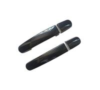 HUVNEXA For Ford, for Transit Custom, for Tourneo Accessoires 2014 2017 2019 2020 Garniture de couvercle poignée porte ABS Imitation fibre carbone Couvre-poignée de porte de voiture(2)