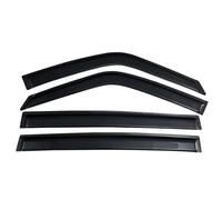 HUVNEXA for Ford, Galaxy 2006-2015 5 Portes Auto Noir teinté Voiture fenêtre latérale visière Garde évent auvents abris Pluie Porte Pare-Vent Déflecteur de Vent pour Voiture