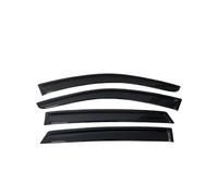 HUVNEXA for Kia, Picanto Morning 2005-2017 Auto Noir teinté Voiture fenêtre latérale visière Garde évent auvents abris Pluie Porte Pare-Vent Déflecteur de Vent pour Voiture(for 2005-2010)