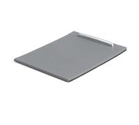HUVNEXA For Magotan CC B6 B7 Console centrale de voiture Volets coulissants Porte-gobelet Couvercle de store enrouleur Remplacement 3CD857503 store enrouleur Obturateur de console centrale(Gray)