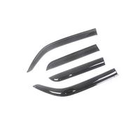 HUVNEXA for, série 7 E38 E65 E66 F01 F02 Auto Noir teinté Voiture fenêtre latérale visière Garde auvents abris Pluie Porte Pare-Vent Déflecteur de Vent pour Voiture(for 7 Series E38 SWB)