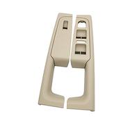HUVNEXA For Skoda, for Superb Poignée de porte intérieure Avant Gauche Droite Porte Beige Poignées maintien Cadre Lève-vitre Panneau commutation Interrupteur de fenêtre