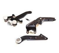 HUVNEXA for VW, T5 Transporter Ensemble DE Montage DE Guidage DE Bras DE Porte COULISSANTE Droit 7H0843436B 7H0843398H 7H0843336D Charnière de portière de Voiture