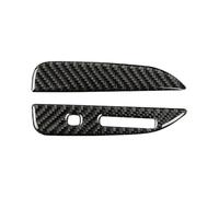 HUVNEXA Garniture de couvercle panneau changement vitesse intérieur voiture ABS, for Ford, for Mustang, 2015 2016 2017 2018 2019 Superposition de cadre de levier de vitesse de véh