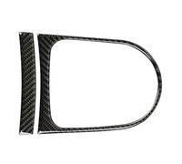 HUVNEXA Garniture de couvercle panneau changement vitesse intérieur voiture ABS, for Ford, for Mustang, for 2015 2016 2017 2018 2019 Superposition de cadre de levier de vitesse de véh