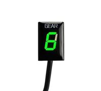 HUVNEXA Indicateur d'affichage de Vitesse de Moto, for CMX300 CMX500 CM300 CM500 Rebel 300 500 2017 2018 2019 Indicateur de Rapport de Moto(Black Green)