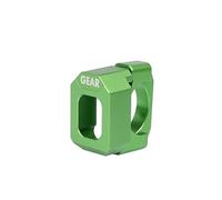 HUVNEXA Indicateur de Vitesse, for Monster, 696, for Monster, 696 Accessoires de Moto Compteur d'affichage de Vitesse numérique de Niveau 1-6 Indicateur de Rapport de Moto(Black Green Bracket)