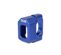 HUVNEXA Indicateur de Vitesse, for Monster, 696, for Monster, 696 Accessoires de Moto Compteur d'affichage de Vitesse numérique de Niveau 1-6 Indicateur de Rapport de Moto(Black Blue Bracket)