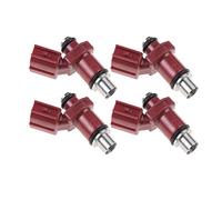 HUVNEXA Injecteur de carburant 4 pièces, for Yamaha, hors-bord temps 80BEL 75-90HP KM 6D8-13761-00-00 6D8137610000 Injecteur de carburant