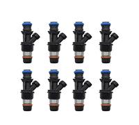 HUVNEXA Injecteur de Carburant 8 pièces, for Chevrolet, Avalanche 1500 Express 1500/2500 Silverado 1500/2500 5,3l 6,0l V8 25317628 Injecteur de Carburant