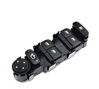 HUVNEXA Interrupteur de commande de vitre électrique 6554.HA, for Citroën, C4 2004-2015 côté avant gauche 6554HA 6554 HA Interrupteur à bouton-poussoir pour voiture(With folding)