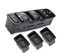 HUVNEXA Interrupteur de commande de vitre électrique, for, W164 GL320 GL350 GL450 A2518300290 A2518200510 Interrupteur à bouton-poussoir pour voiture(1-3)