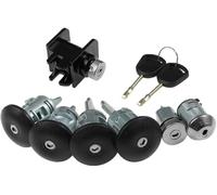 HUVNEXA Jeu de clés for serrures de porte de voiture 4359018, for TRANSIT, MK6 2000 2001 2002 2003-2006 1C1A-V22050-BA 411950341195034359017 Loquet de verrouillage de porte de voiture