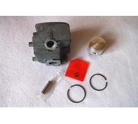 HUVNEXA Kit Cylindre 34 mm, for débroussailleuse Zenoah, G26L BC260 CG260 BC2610 HUS 226R 226RJ, Ensemble de Segments de Piston de Cylindre, goupille de Serrage Cylindre de Tondeuse à Gazon