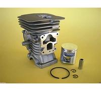 HUVNEXA Kit Cylindre 41 mm, for JONSERED, CS2240, for tronçonneuse HUS 435 435E 440 440E 440 II, Ensemble de Clips de Piston de Cylindre et de goupille de Rechange Cylindre de Tondeuse à Gazon