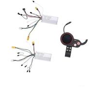 HUVNEXA Kit d'affichage et de contrôleur d'instruments de scooter électrique étanche, accélérateur d'affichage LCD, for contrôleur de double entraînement QSS4, for scooters électriques 8 9 10 8X 10X C