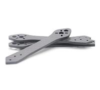 HUVNEXA Kit de cadre en Fiber de carbone, empattement de 220mm, bras de 4mm, Drone de course Quadcopter FPV Martian II Kit de remplacement de carburateur(220mm 4pcs 4mm Arm)