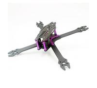 HUVNEXA Kit de cadre en Fiber de carbone for Drone RC FPV, quadrirotor de course Freestyle True X 5040 5045 5145, hélice F3 F4 40A Kit de remplacement de carburateur(Purple Frame kit)