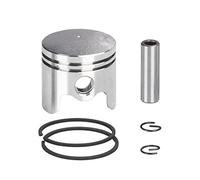 HUVNEXA Kit de Piston de Tondeuse électrique, Jeu d'anneaux de Piston de 40mm, for pièces de Rechange de débroussailleuse 40-5 43cc BC430 CG430 1E40F-5 Kit de Pistons