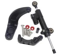 HUVNEXA Kit de Support d'amortisseur stabilisation Direction réglable for Scooter électrique Dualtron, Thunder, 3 DT3, Accessoires Accessoire pour Scooter(Black C)