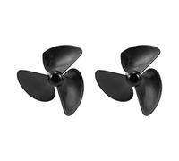 HUVNEXA Lot de 2 pales d'hélice bateau RC, pièces Flytec V500 2011-5, électrique, d'appât pêche Pales d'hélice de drone de remplacement