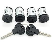 HUVNEXA Lot de 4 clés for serrures de porte à barillet, for Fiat, Scudo, Citroën, Dispatch, Peugeot, Expert 4162L0 Loquet de verrouillage de porte de voiture