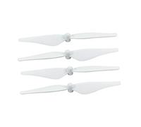 HUVNEXA Lot de 4 hélices à dégagement rapide/verrouillage CCW CW durables, for DJI, Tello, for MINI, accessoires for drones quadricoptères Hélice de drone(White)