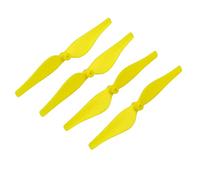 HUVNEXA Lot de 4 hélices à dégagement rapide/verrouillage CCW CW durables, for DJI, Tello, for MINI, accessoires for drones quadricoptères Hélice de drone(Yellow)