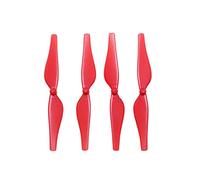 HUVNEXA Lot de 4 hélices de télécommande colorées for drone DJI Tello Hélice de drone(Rot)