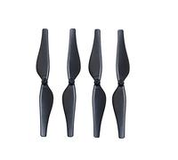 HUVNEXA Lot de 4 hélices de télécommande colorées for drone DJI Tello Hélice de drone(Schwarz)