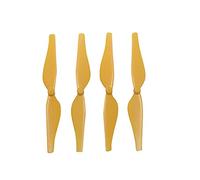 HUVNEXA Lot de 4 hélices de télécommande colorées for drone DJI Tello Hélice de drone(Yellow)
