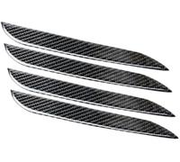 HUVNEXA Lunette de poignée latérale de voiture Accessoire d'autocollant de garniture protection contre les rayures couverture poignée porte extérieure voiture, pour Tesla Model S