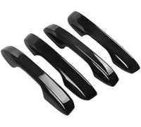 HUVNEXA Lunette de poignée latérale de voiture Autocollant de garniture couvercle protection cuvette poignée porte, pour Crv 6ème génération 2023 2024 2025(BLACK A Black)