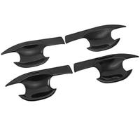 HUVNEXA Lunette de poignée latérale de voiture Autocollant de garniture couvercle protection cuvette poignée porte, pour Crv 6ème génération 2023 2024 2025(BLACK B Black)