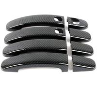 HUVNEXA Lunette de poignée latérale de voiture Pour C pour Max, pour Kuga, Escape 2011-2018 Garniture de moulage couvercle poignée porte extérieure(BLACK 2 Hole Handle)