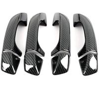 HUVNEXA Lunette de poignée latérale de voiture Pour VW, pour Golf Mk6 2008-2014 Garniture de moulage couvercle poignée porte latérale extérieure