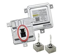 HUVNEXA Module d'unité de Commande de Ballast au xénon D1S E90 F10 F11 F01 F07 7237647 7318327 63117237647 63117318327 W003T20071 Ballast de Phare au xénon(2pcs-ballast-D1S)