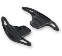 HUVNEXA Palettes d'extension de levier de vitesse, pour Bmw série 1 3 2 4, palettes de changement de vitesse au volant Ap08 Palette de changement de vitesse au volant(BLACK Carbon black)