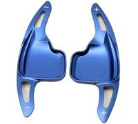 HUVNEXA Palettes d'extension de levier vitesse, pour BMW série 1 2 3 4 5 6, accessoires en aluminium, changement vitesse au volant, 2 Palette de changement de vitesse au volant(Blue)
