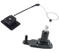 HUVNEXA Plaque support de roue de secours Treuil de support plaque montage roue secours, pour Ford, pour Transit, pour 2014 Custom 2012 BK211K353AC 1898025