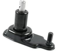 HUVNEXA Plaque support de roue de secours Treuil de support roue secours et outils d'entretien nettoyage plaque montage, pour Ford, pour Transit, pour Mk8 Custom 2.2 Fwd Rwd 12(BLACK Hook)
