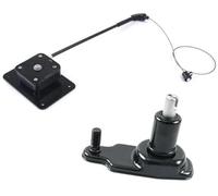 HUVNEXA Plaque support de roue de secours Treuil de support roue secours et plaque montage, pour Ford, pour Transit, pour Mk8 Custom 2.2 Fwd Rwd 12 sur les outils nettoyage d'entretien