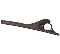 HUVNEXA Poignée de porte intérieure voiture, conduite à gauche et droite, gris, Beige, noir, pour BMW, pour série 5 F10 F11 couverture de cadre de poignée de porte de voiture(Black1)