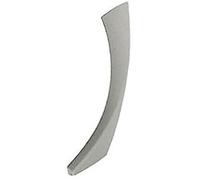 HUVNEXA Poignée de porte intérieure voiture, pour BMW, pour série 3 E90 E91 E92 316 318 320 325 328I 2005-2012 couverture de cadre de poignée de porte de voiture(Gray Left Cover)