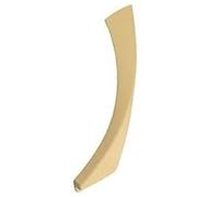 HUVNEXA Poignée de porte intérieure voiture, pour BMW, pour série 3 E90 E91 E92 316 318 320 325 328I 2005-2012 couverture de cadre de poignée de porte de voiture(Beige Left Cover)