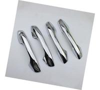 HUVNEXA pour Kia, Rio 4 X-line 2017 2018 2019 2020 ABS Chrome Fibre | de Carbone Poignée de Porte Capots de Bordure Décoration de Voiture