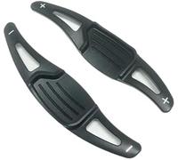HUVNEXA Pour Taurus Edge 2015 2016 2017 2018 2019 Extension de palette voiture manette vitesse couverture palettes d'extension Palette de changement de vitesse au volant(Schwarz)