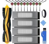 HUVNEXA Remplacement for aspirateur robot Deebot Ozmo T8/T9/920/950/T5/T8 MAX/N8+/T8 Power/N8 Pro/N7/N10/T8 AIVI/T9 AIVI/N10 Plus Brosse principale pour aspirateur